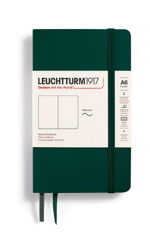 NOTEBOOK POCKET A6 SOFTCOVER FOREST GREEN | 4004117648144
