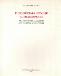 DUODECIMA NOCHE DE W SHAKESPEARE | 9788476845516 | DAGMAR SCHEU, URSULA