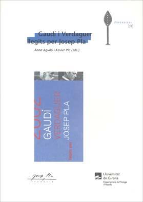 GAUDÍ I VERDAGUER LLEGITS PER JOSEP PLA | 9788484582120 | AGUILÓ, ANNA
