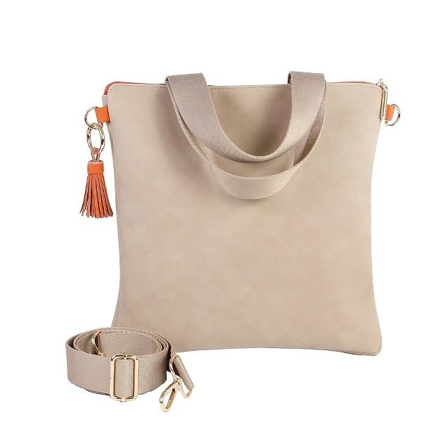 BOLSO BANDOLERA 30 X 31 CM TAUPE | 4035461333530