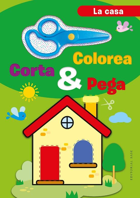 COLOREA, CORTA Y PEGA. EN CASA | 9788418715624 | CARAMEL