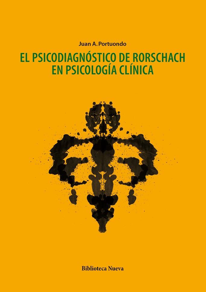 PSICODIAGNOSTICO DE RORSCHACH EN PSICOLOGIA CLINICA | 9788470301698 | PORTUONDO ESPINOSA, JUAN ANTONIO