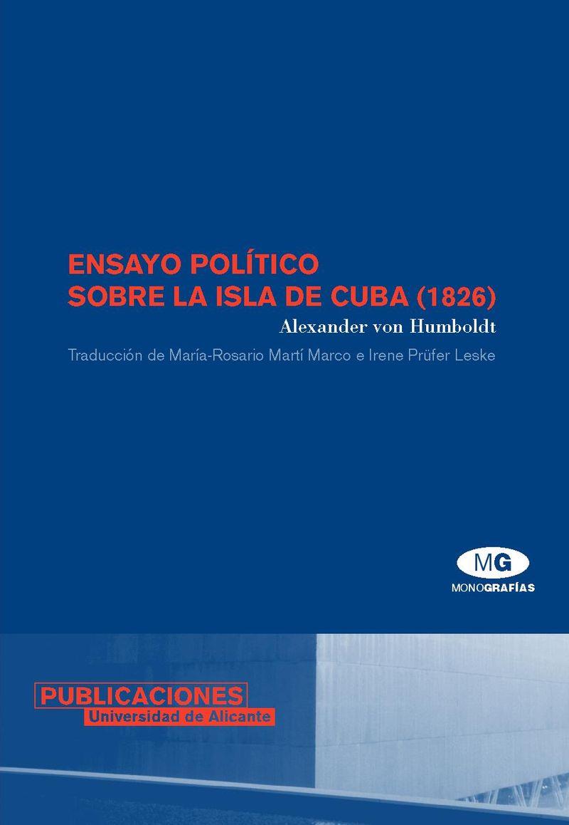 ENSAYO POLÍTICO SOBRE LA ISLA DE CUBA (1826) | 9788479087067 | HUMBOLDT, ALEXANDER VON
