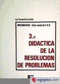 DIDÁCTICA DE LA RESOLUCIÓN DE PROBLEMAS | 9788433007032 | PEREDA, LUIS
