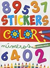 STICKERS NÚMEROS ESPAÑOL-INGLES | 9788417489700