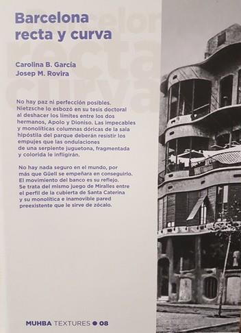 BARCELONA RECTA Y CURVA | 9770001837479 | GARCIA, CAROLINA B.