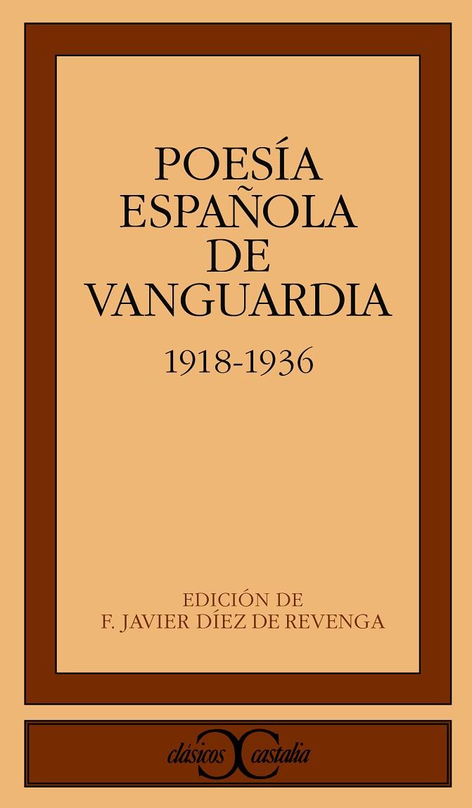 POESÍA ESPAÑOLA DE VANGUARDIA (1918-1936) | 9788470397202 | LARREA, JUAN / DIEGO, GERARDO