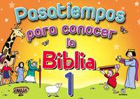 PASATIEMPOS PARA CONOCER LA BIBLIA 1 | 9788415662846 | LION HUDSON