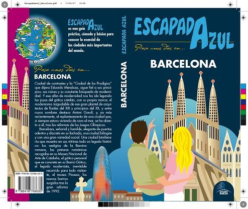 BARCELONA : ESCAPADA AZUL [2017] | 9788416766635 | INGELMO, ÁNGEL