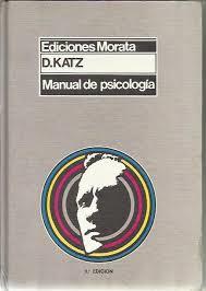 MANUAL DE PSICOLOGIA | 9788471120977 | KATZ, D.