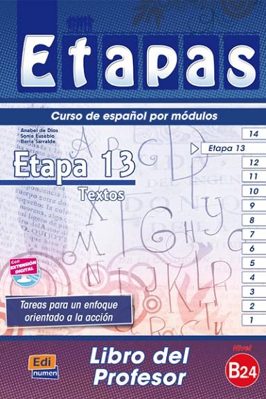 ETAPA 13 TEXTOS PROFESOR | 9788498483574 | SARRALDE VIZUETE, BERTA/EUSEBIO HERMIRA, SONIA/DE DIOS MARTÍN, ISABEL