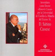HONORIS CAUSA D. SABINO CASSESE | 9788484272069 | CASSESE, SABINO