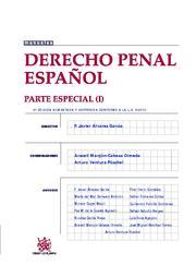 DERECHO PENAL ESPAÑOL PARTE ESPECIAL I | 9788490044421 | FRANCISCO JAVIER ÁLVAREZ GARCÍA/ARACELI MANJÓN-CABEZA OLMEDA/A. VENTURA PÜSCHEL/MARÍA DEL MAR CARRAS