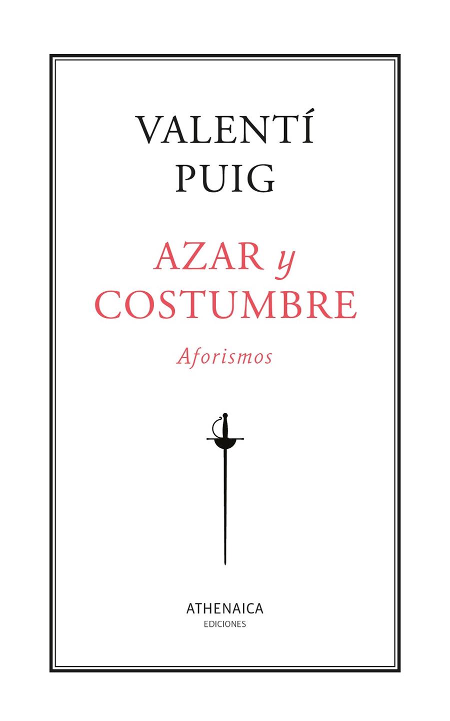 AZAR Y COSTUMBRE | 9788416770557 | PUIG, VALENTÍ
