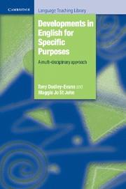 DEVELOPMENTS IN ENGLISH FOR SPECIFIC PURPOSES | 9780521596756 | DUDLEY-EVANS, TONY / ST JOHN, MAGGIE JO