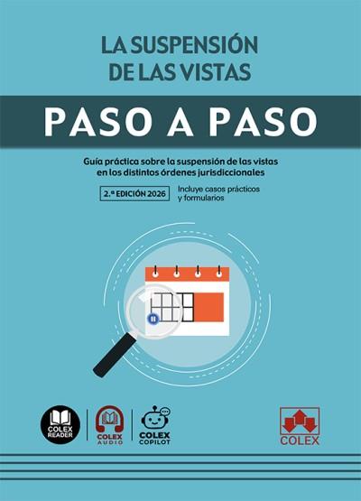 SUSPENSIÓN DE LAS VISTAS, LA. PASO A PASO | 9791370115364