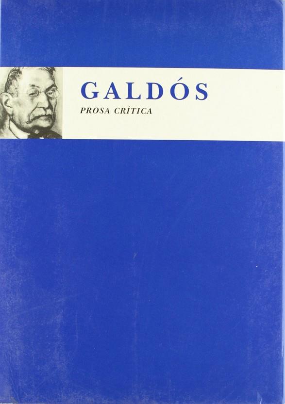 PROSAS CRITICAS (PÉREZ GALDOS) | 9788467013504 | PEREZ GALDOS, BENITO