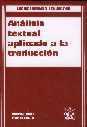 ANÁLISIS TEXTUAL APLICADO A LA TRADUCCIÓN | 9788484420538 | GARCÍA IZQUIERDO, ISABEL