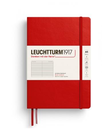 NOTEBOOK MEDIUM A5 T/D LINIES CHERRY | 4004117674242