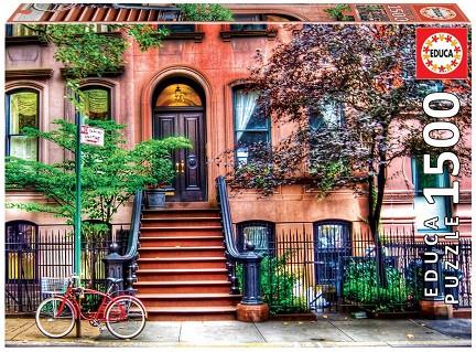 PUZZLE 1500 PECES GREENWICH VILLAGE, NUEVA YORK | 8412668185029