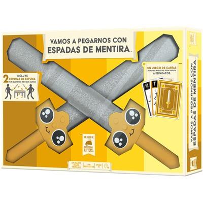 VAMOS A PEGARNOS CON ESPADAS DE MENTIRA | 810083046464 | EXPLODING KITTENS