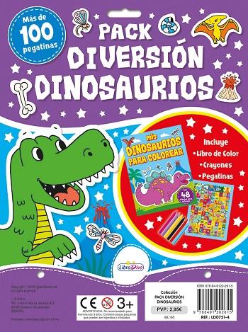 DINOSAURIOS (PACK DIVERSION) | 9788491202615