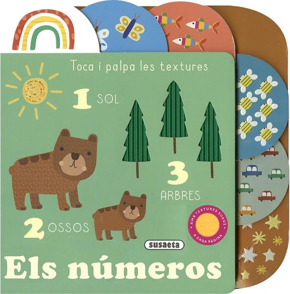 PALPA LES TEXTURES. ELS NUMEROS | 9788410841321 | SUSAETA EDICIONES