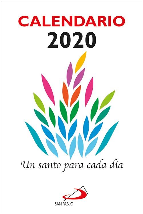 CALENDARIO UN SANTO PARA CADA DÍA 2020 | 9788428557108 | EQUIPO SAN PABLO