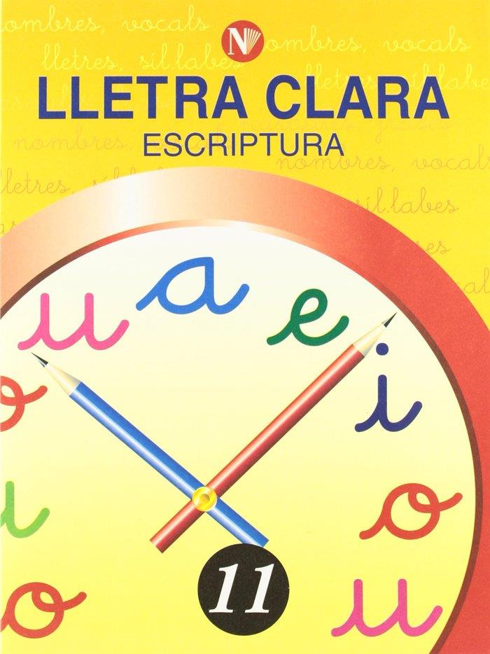 LLETRA CLARA 11   1R  2N CURS VERTICAL | 9788478873814