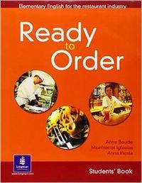 ENGLISH FOR TOURISM: READY TO ORDER STUDENT BOOK | 9780582429550