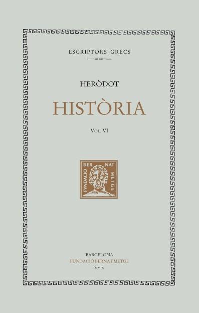HISTORIA  VI | 9788498591293 | HERODOT
