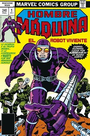 MARVEL LIMITED. HOMBRE MÁQUINA 01 : EL ROBOT VIVIENTE | 9788410497832 | KIRBY, JACK / STERN, ROGER / BUSCEMA, SAL