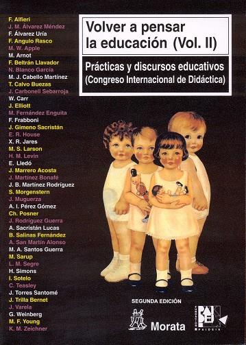 VOLVER A PENSAR LA EDUCACION 2 | 9788471124043 | VARIOS AUTORES