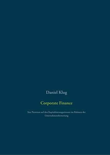 CORPORATE FINANCE | 9783751915663 | KLUG, DANIEL