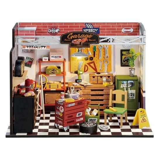 DIY MINIATURE HOUSE. GARAGE WORKSHOP | 6946785120356
