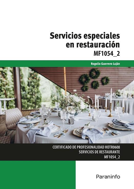 SERVICIOS ESPECIALES EN RESTAURACION | 9788428340496 | GUERRERO LUJAN, ROGELIO