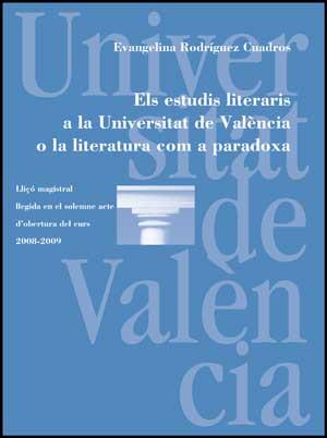 ESTUDIS LITEREARIS A LA UNIVERSITAT, ELS | 9788437071442 | RODRÍGUEZ CUADROS, EVANGELINA