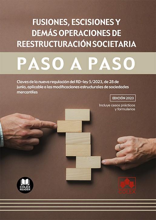 FUSIONES ESCISIONES Y DEMAS OPERACIONES DE REESTRUCTURACIÓN | 9788411940689 | DEPARTAMENTO DE DOCUMENTACIÓN DE IBERLEY