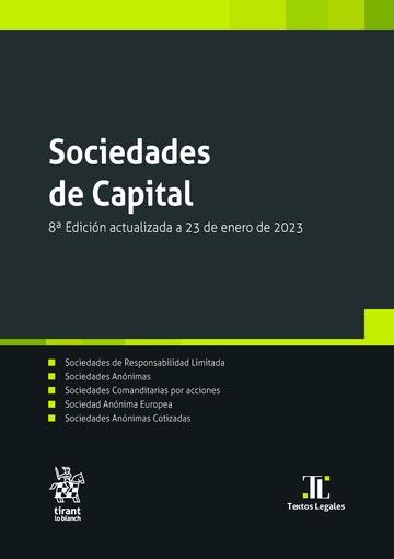 SOCIEDADES DE CAPITAL - 8ED. | 9788411690126
