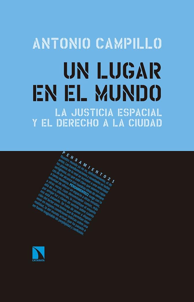 LUGAR EN EL MUNDO, UN | 9788490977385 | CAMPILLO MESEGUER, ANTONIO