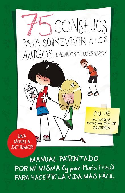 75 CONSEJOS PARA SOBREVIVIR A LOS AMIGOS, ENEMIGOS Y TROLES VARIOS | 9788420487281 | FRISA, MARÍA