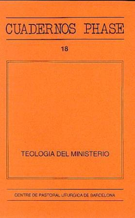 TEOLOGÍA DEL MINISTERIO | 9788474671759 | BOROBIO GARCÍA, DIONISIO / LLABRÉS, P. / RAMOS, M. / LÓPEZ, J. / VELASCO. J. M.