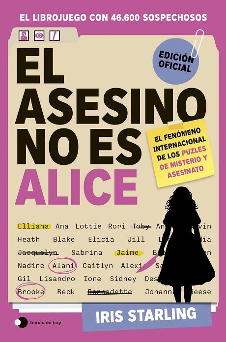 ASESINO NO ES ALICE, EL | 9791388279201 | STARLING, IRIS