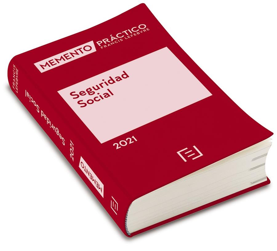 MEMENTO SEGURIDAD SOCIAL 2021 | 9788418405587 | LEFEBVRE-EL DERECHO
