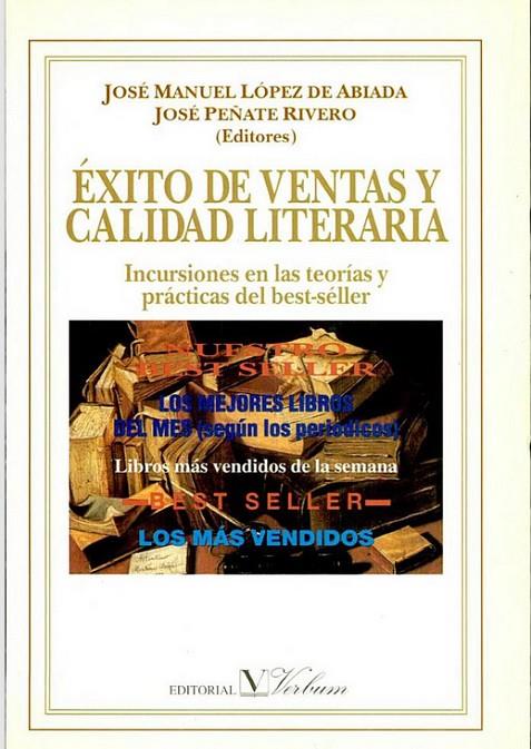 EXITO DE VENTAS Y CALIDAD LITERARIA | 9788479620936 | VARIOS AUTORES