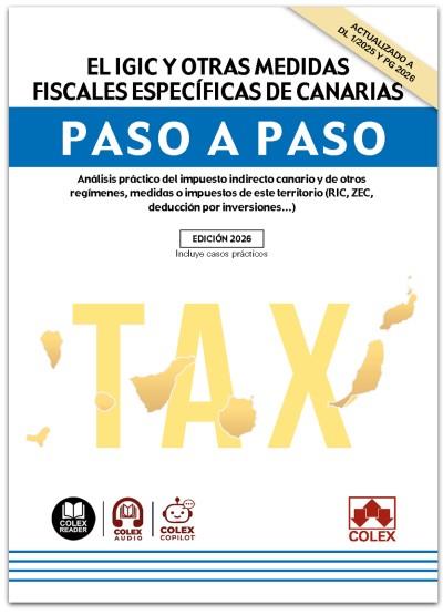 IGIC Y OTRAS MEDIDAS FISCALES ESPECIFICAS DE CANARIAS | 9791370115487 | IBERLEY, DEPARTAMENTO DE DOCUMENTACIÓN