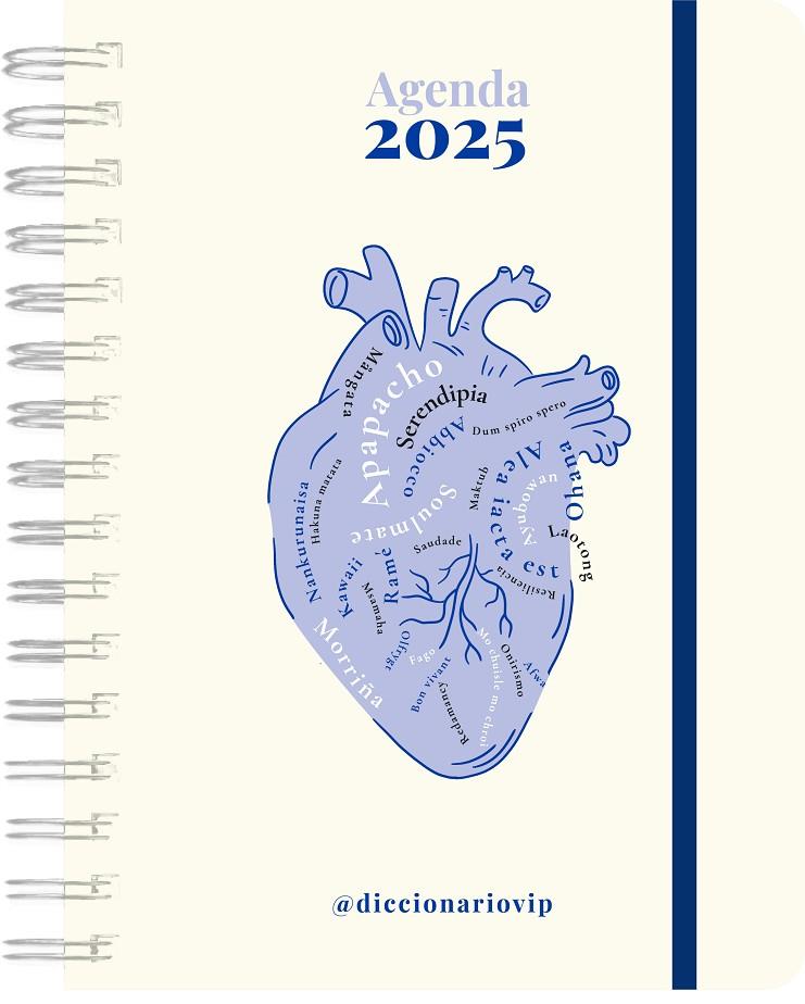 AGENDA ANUAL DIARIA 2025 "DICCIONARIOVIP" | 9788419215413 | VELASCO, MIGUEL ÁNGEL