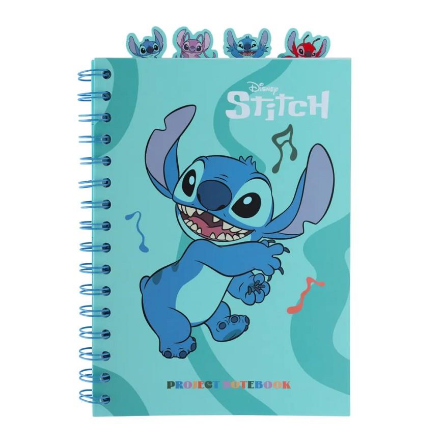 LLIBRETA A5 PROJECT DISNEY STITCH WAVES | 8435747812753