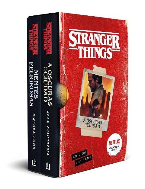 ESTUCHE STRANGER THINGS. (A OSCURAS EN LA CIUDAD Y MENTES PELIGROSAS) | 9788466364072 | CHRISTOPHER, ADAM