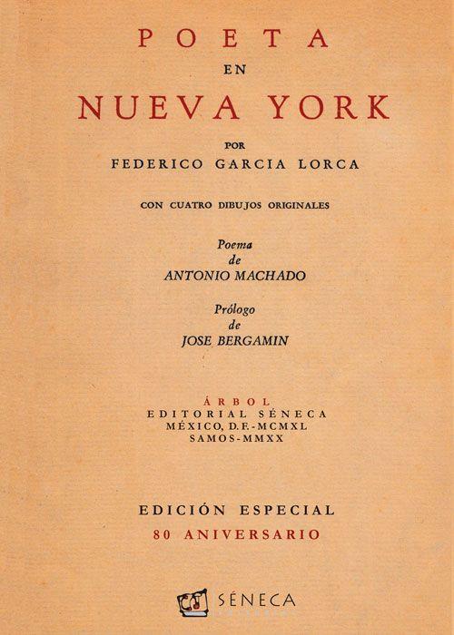 POETA EN NUEVA YORK | 9788415128908 | GARCÍA LORCA, FEDERICO